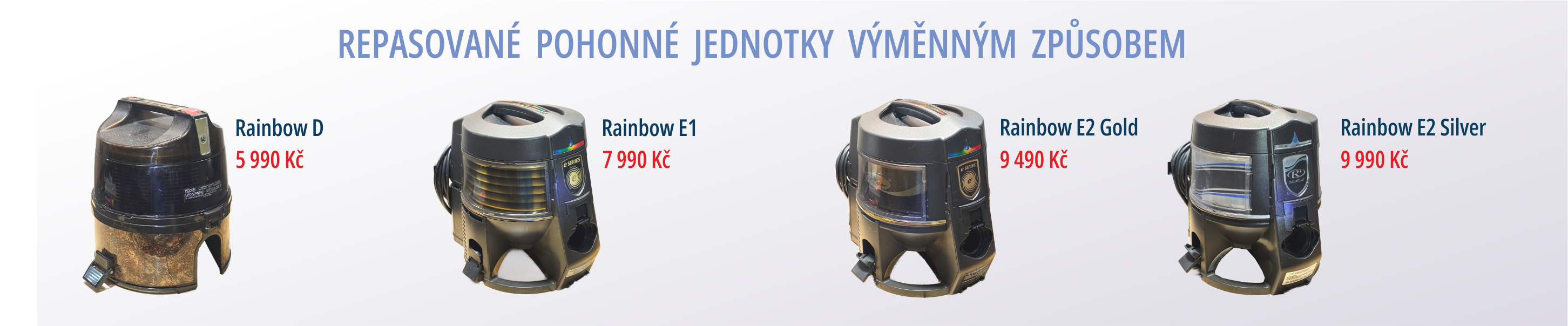 Pohonné jednotky výměnou