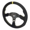 eng pl Steering wheel sport suede 350mm flat IRP Steering wheel hub Quick Release IRP black gold 219402 1