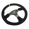eng pl Steering wheel sport suede 350mm flat IRP Steering wheel hub Quick Release IRP black gold 219402 3
