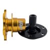 eng pl Steering wheel sport suede 350mm flat IRP Steering wheel hub Quick Release IRP black gold 219402 7