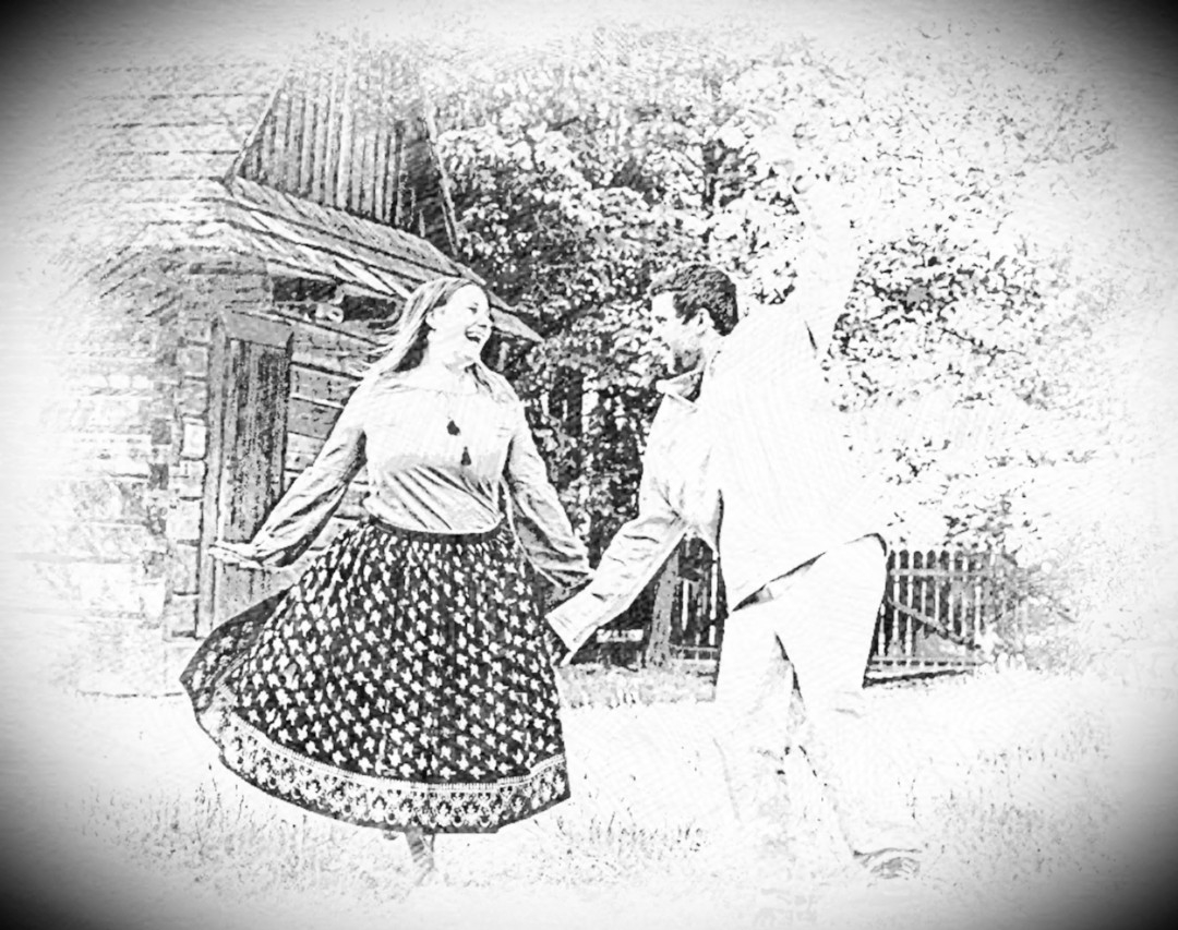 Valašský kroj - pjekně po lopatě