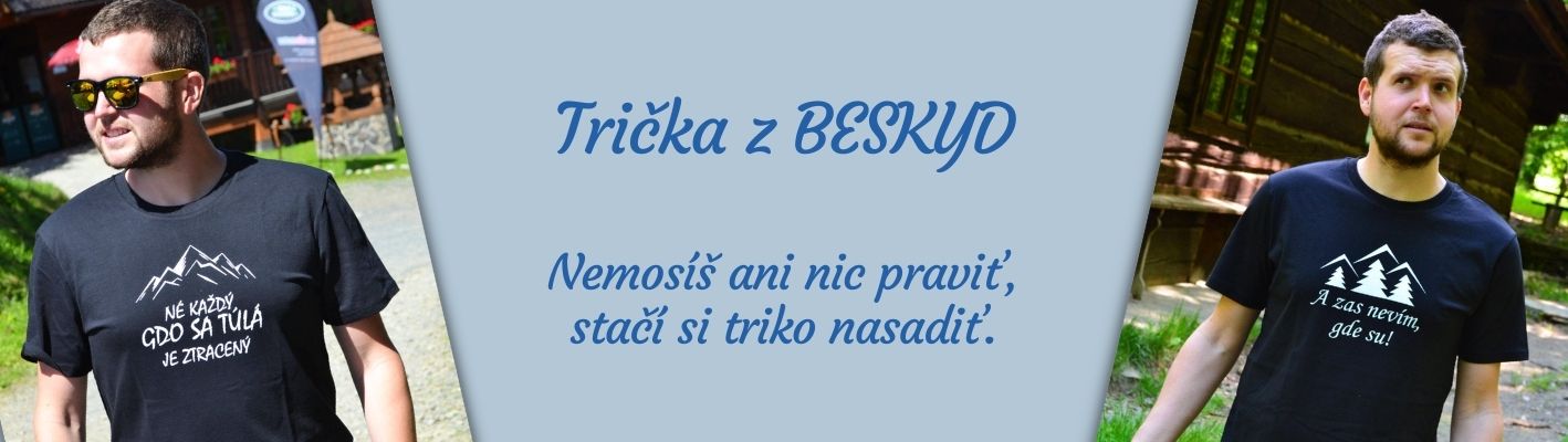 Pánská trička z Beskyd