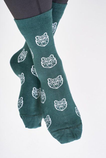 ponožky s vlky