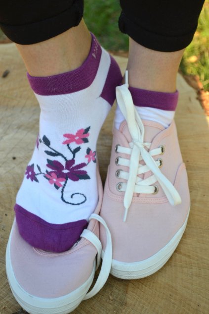 Ponožky květiny