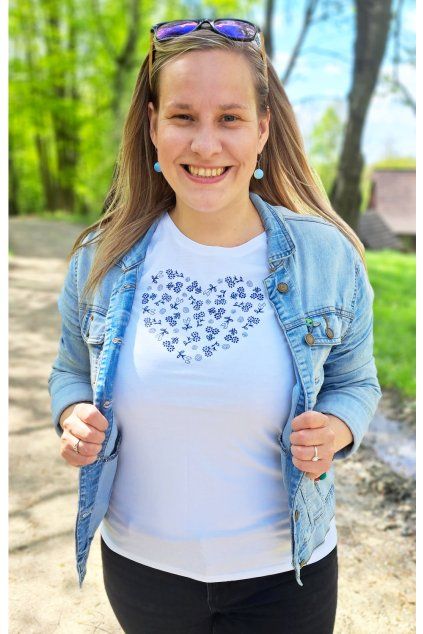 Dámské folklorní tričko