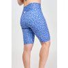 Modré kraťasy s folklorním vzorem