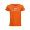 pánské tričko su pro každý řiť oranžová