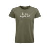 pánské tričko su pro každý řiť khaki