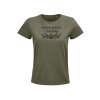 KHAKI DÁMSKÉ TRIKO SRDCEM AJ DUŠÚ Z VALAŠSKA
