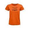 ORANŽOVÉ DÁMSKÉ TRIKO SRDCEM AJ DUŠÚ Z VALAŠSKA