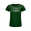 TMAVĚ ZELENÉ DÁMSKÉ TRIČKO SRDCEM AJ DUŠÚ Z VALAŠSKA