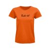 dámské oranžové srandovní tričko bude řiť
