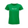 dámské zelené tričko bude řiť