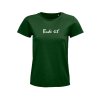 dámské tmavě zelené tričko bude řiť