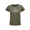 DÁMSKÉ KHAKI TRIČKO NÉ KAŽDÝ, GDO SA TÚLÁ JE ZTRACENÝ