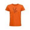 tričko pro myslivce hajný je lesa pán oranžová