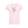 tričko pro myslivce hajný je lesa pán světle růžové