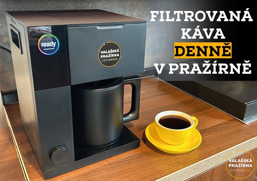 FILTROVANÁ KÁVA DENNĚ U NÁS