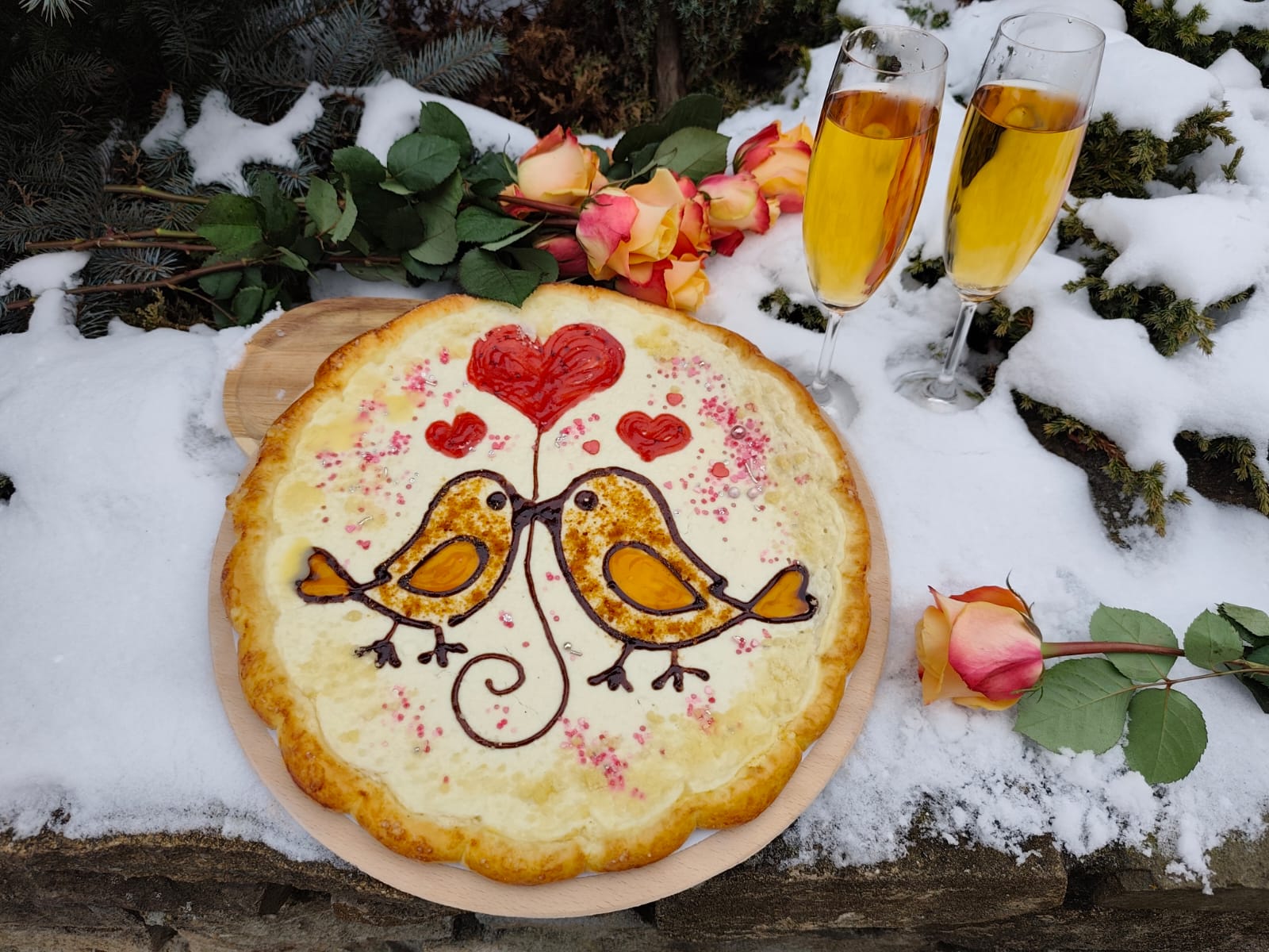 Valentýnský frgál na přání