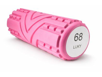 Růžová pěnová váleček s texturou