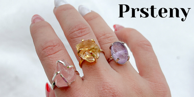Prsteny s minerály