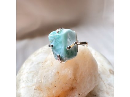 Prsten s larimarem 3