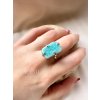 Prsten s larimarem 5