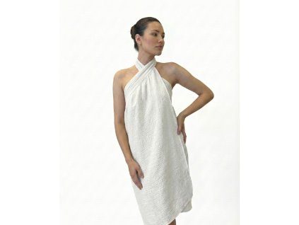 damsky muselinovy kilt antik bílá