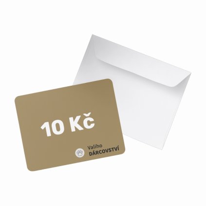 Dar útulku 10 Kč