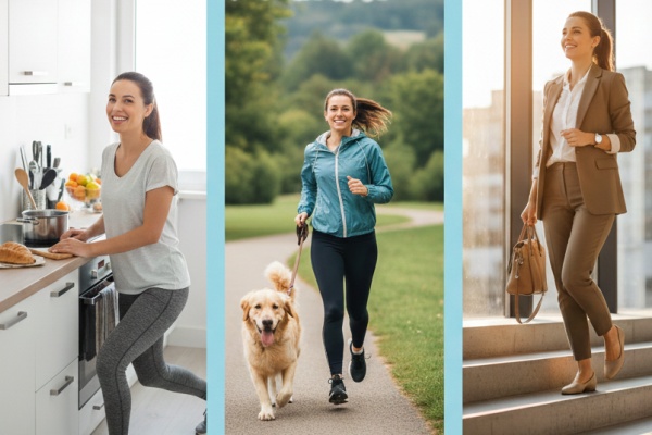 10 způsobů, jak zůstat aktivní, i když nemáte čas na posilovnu