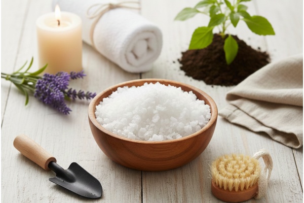 Epsomská sůl všestranný pomocník pro úklid a zahradu