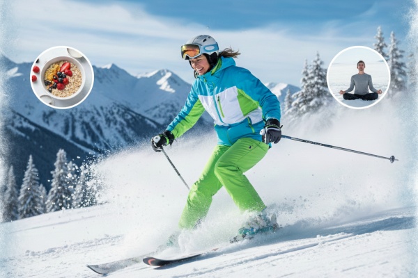 Lyžování: Zimní zábava a kompletní trénink pro tělo i mysl.