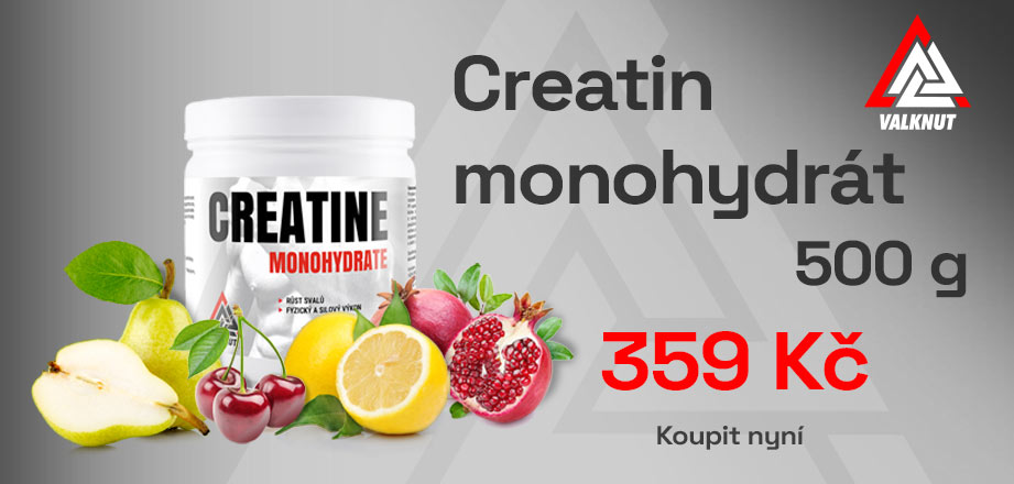 Creatin monohydrát 500 g za 359,