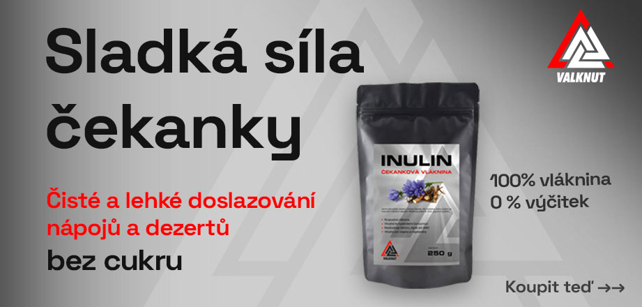 Inulin - vláknina i k doslazování nápojůa dezertů