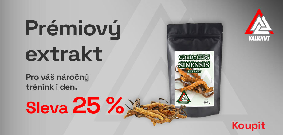 Cordyceps sleva 25 %