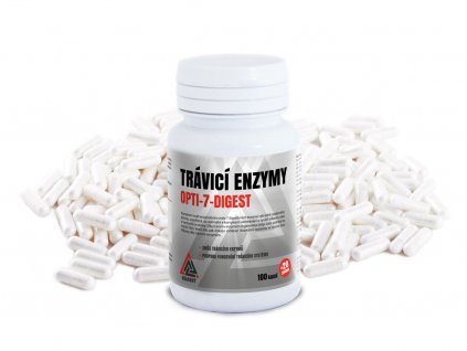Travici enzymy opti 7 digest 100plus20cps