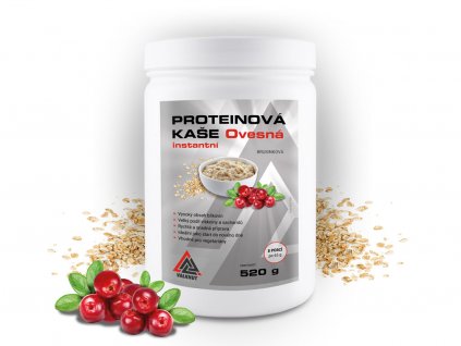 Proteinova kase brusinka 520g