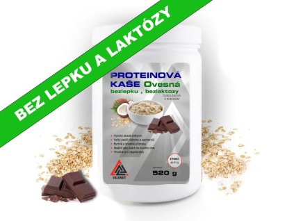 2025 bezlaktozová čokko kokos proteinova kase 520g