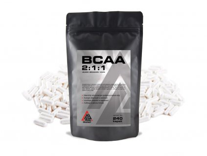 BCAA aminokyseliny 240 kapslihh