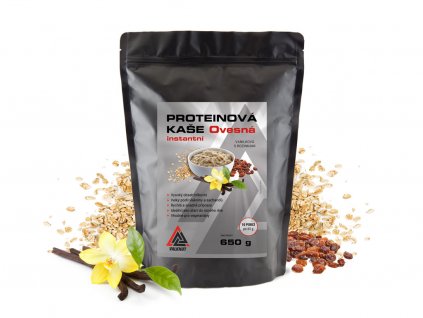 proteinova kase ovesna vanilka rozinky v baleni 10 ks po 65 g