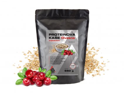 proteinova kase ovesna brusinka