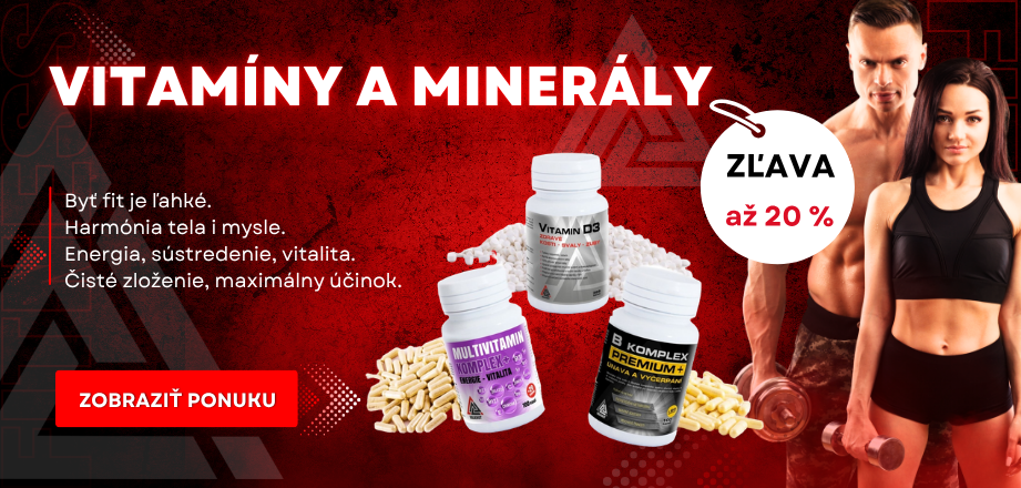 Vitamíny a minerály zľava až 20%