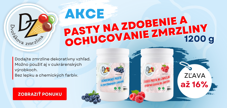 Pasty na zmrzlinu