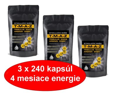 TMAZ 720 kapslí na 4 měsíce pro SK