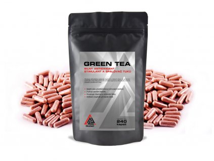 Green tea zelený caj stimulant 240 kapsulu