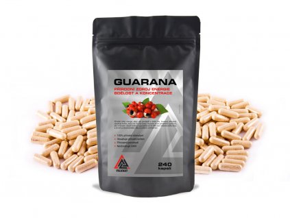 guarana paullinia cupata stimulant energine vitalita prírodná 240 kapsúl