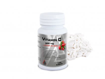 Vitamin c s sipkem 500 mg 120