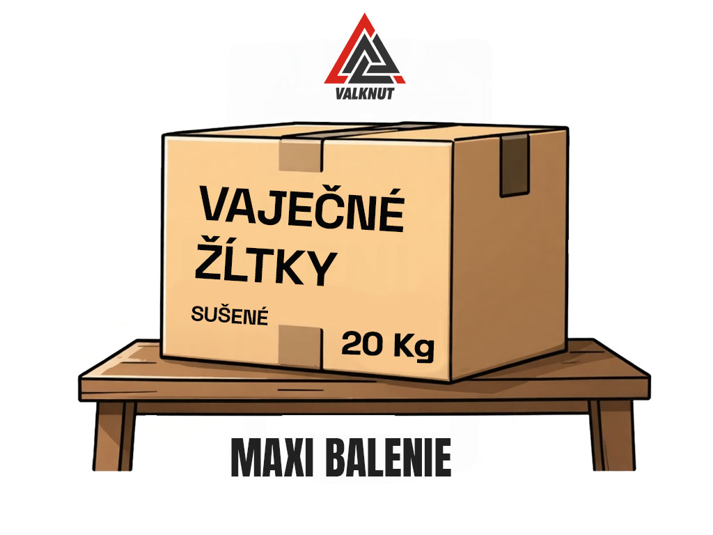 Sušené vaječné žĺtky VALKNUT 20 kg
