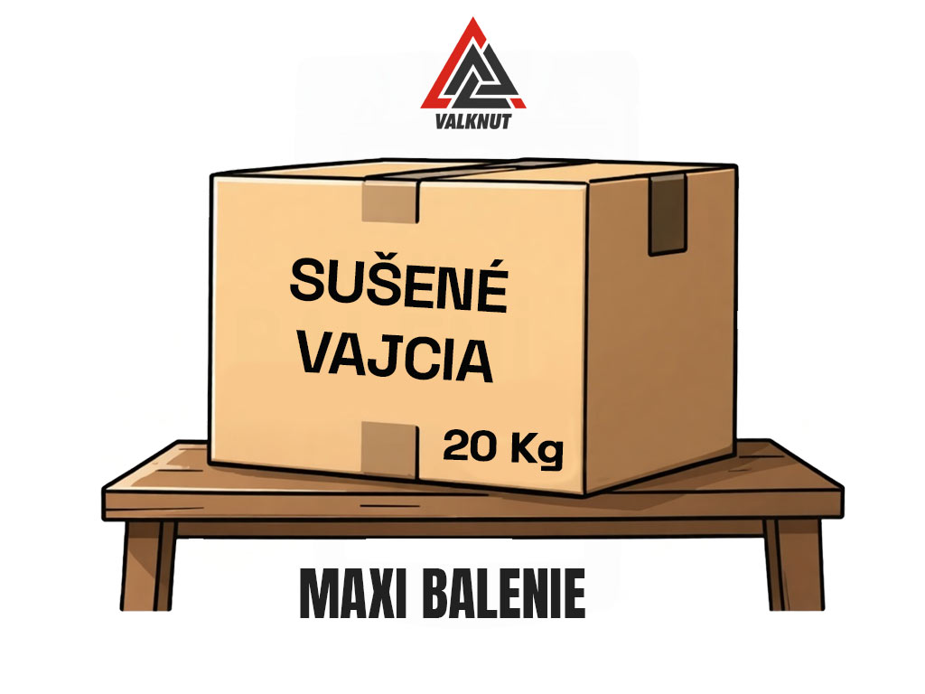 Sušené vajcia VALKNUT 20 kg