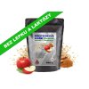 XXXXKaše BEZ LAKTOZY proteinova ovesna kase jablko skorice baleni 10x65g BÍLÝ TEXT